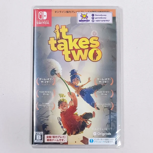 Nintendo Switch Game It Takes Two 雙人成行 just at Gamedyssey