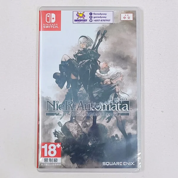 Nintendo Switch Game Nier Automata The End of YoRHa Edition 尼爾自動人形最终寄葉 just at Gamedyssey