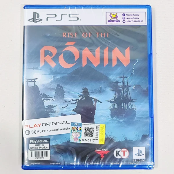 PS5 Game Rise of the Ronin 浪人崛起 just at Gamedyssey