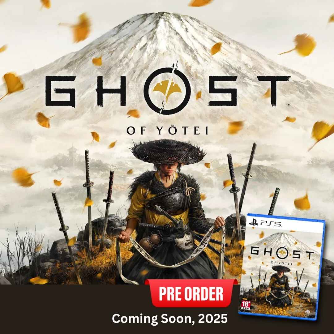 PS5 Game Ghost of Yotei just at Gamedyssey