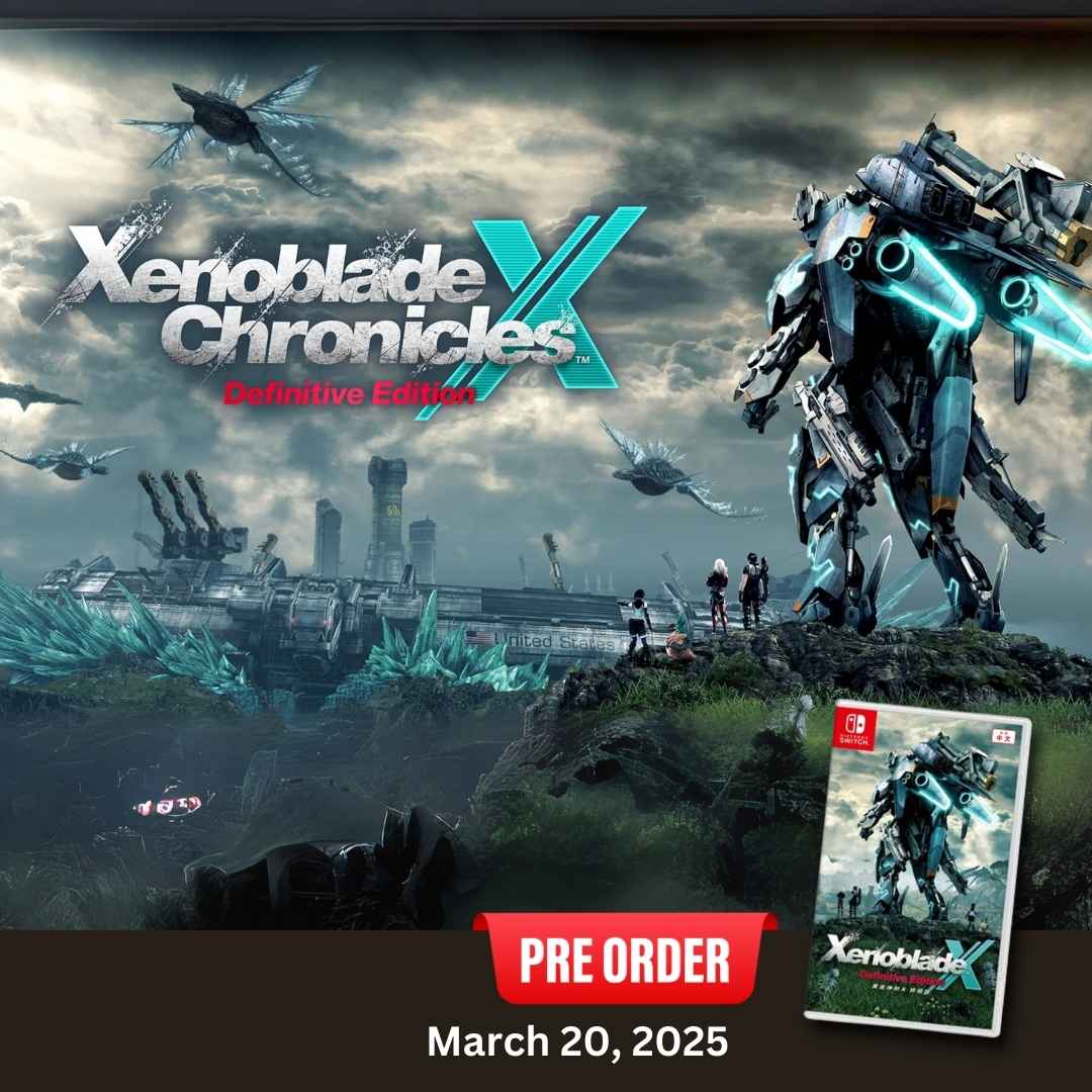 Nintendo Switch Xenoblade Chronicles X : Definitive Edition 異度神劍X 終極版 just at Gamedyssey