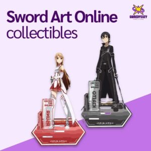 Sword Art Online Series Collectibles 刀剑神域系列周边 just at Gamedyssey