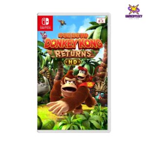 Nintendo Switch Game Donkey Kong Country Returns HD 咚奇剛 歸來 HD just at Gamedyssey Malaysia