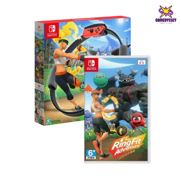 Nintendo Switch Game Ring Fit Adventure 健身環大冒險 just at Gamedyssey Malaysia