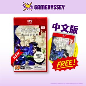 Gamedyssey (GDS GAMES) selling Chinese version Nintendo Switch game Raidou Remastered The Mystery of the Soulless Army in Malaysia.