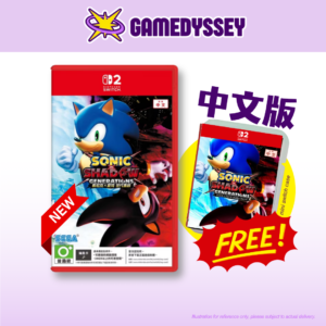 Gamedyssey (GDS GAMES) selling Chinese version Nintendo Switch game Sonic X Shadow Generations in Malaysia.