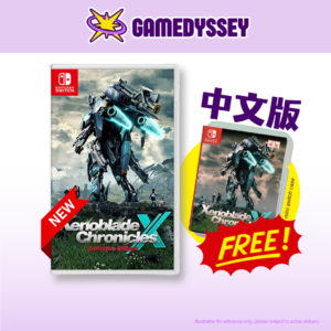Gamedyssey (GDS GAMES) selling Chinese version Nintendo Switch game Xenoblade Chronicles X Definitive Edition in Malaysia.