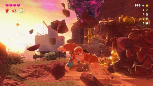 Nintendo Switch 2 Donkey Kong Bananza just at Gamedyssey