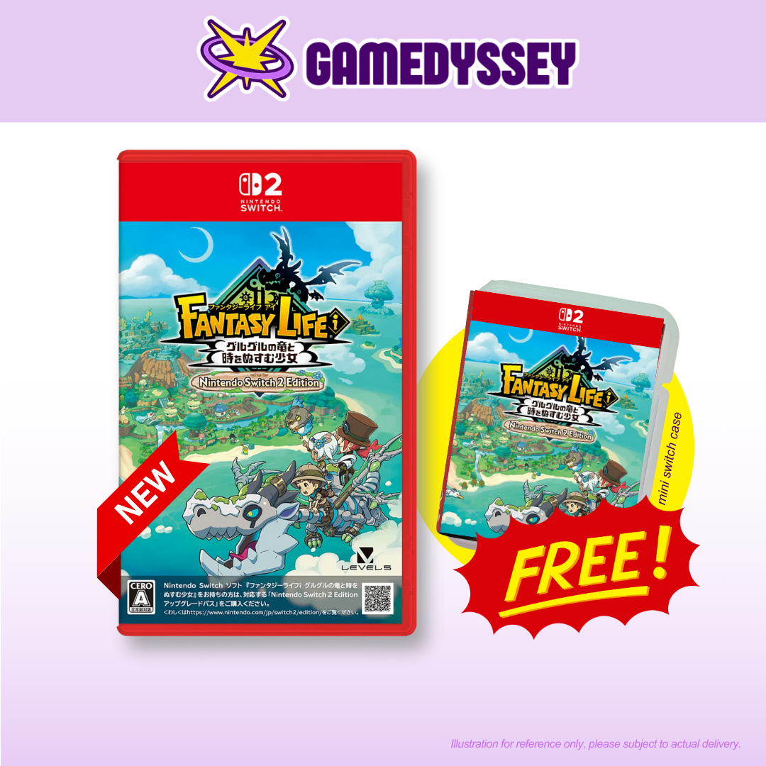 Nintendo Switch 2 Fantasy Life i: The Girl Who Steals Time 奇幻生活i轉圈圈的龍和偷取時間的少女
