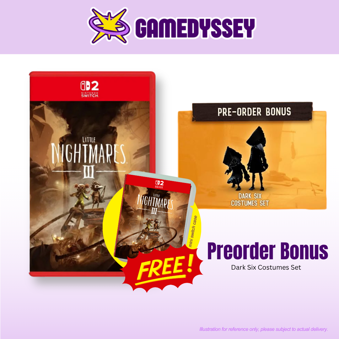 Nintendo Switch Little Nightmares III 小小梦魇3 just at Gamedyssey