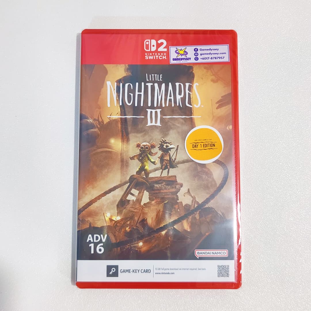 Nintendo Switch Little Nightmares III 小小梦魇3 just at Gamedyssey