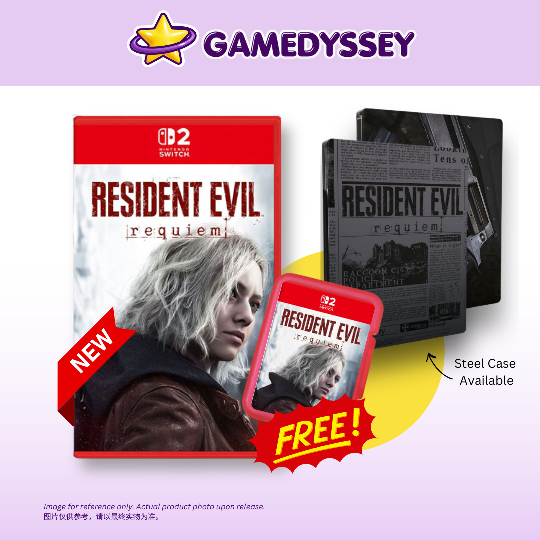 Nintendo Switch 2 Resident Evil Requiem 生化危机安魂曲