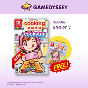 Nintendo Switch Cooking Mama: Cookstar just at Gamedyssey