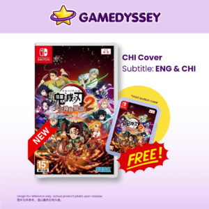 Nintendo Switch Demon Slayer: Kimetsu no Yaiba The Hinokami Chronicles 2 鬼滅之刃 火之神血風譚 2 just at Gamedyssey
