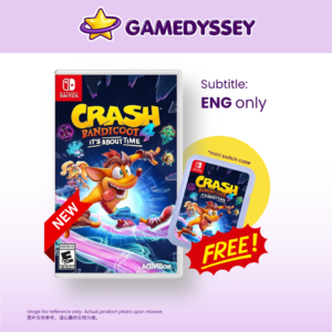 Nintendo Switch Crash Bandicoot 4: It's About Time 古惑狼大進擊 4: 時空之旅