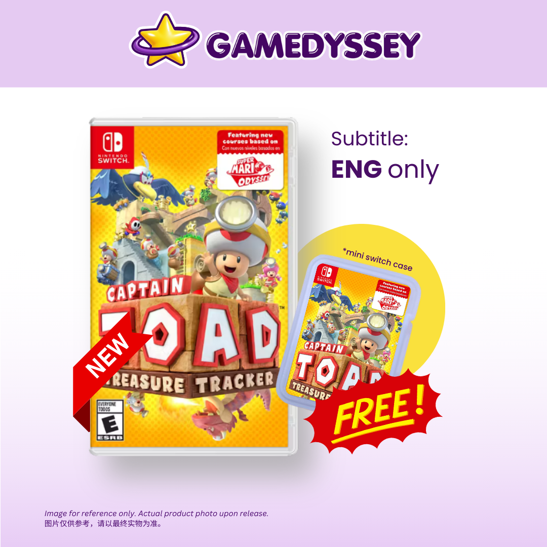 Nintendo Switch Captain Toad: Treasure Tracker 前進吧!奇諾比奧隊長