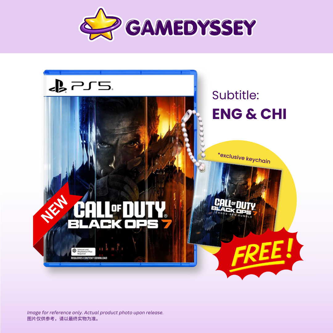 PS5 Call Of Duty Black OPS 7 決勝時刻:黑色行動7