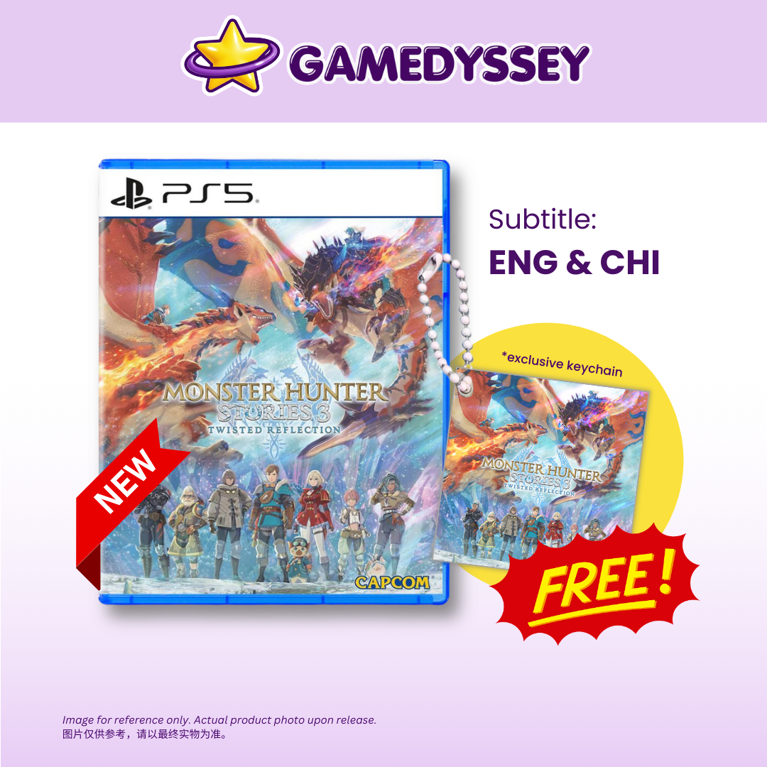 【PREORDER】PS5 Monster Hunter Stories 3: Twisted Reflection 怪物猎人物语3:命运双龙