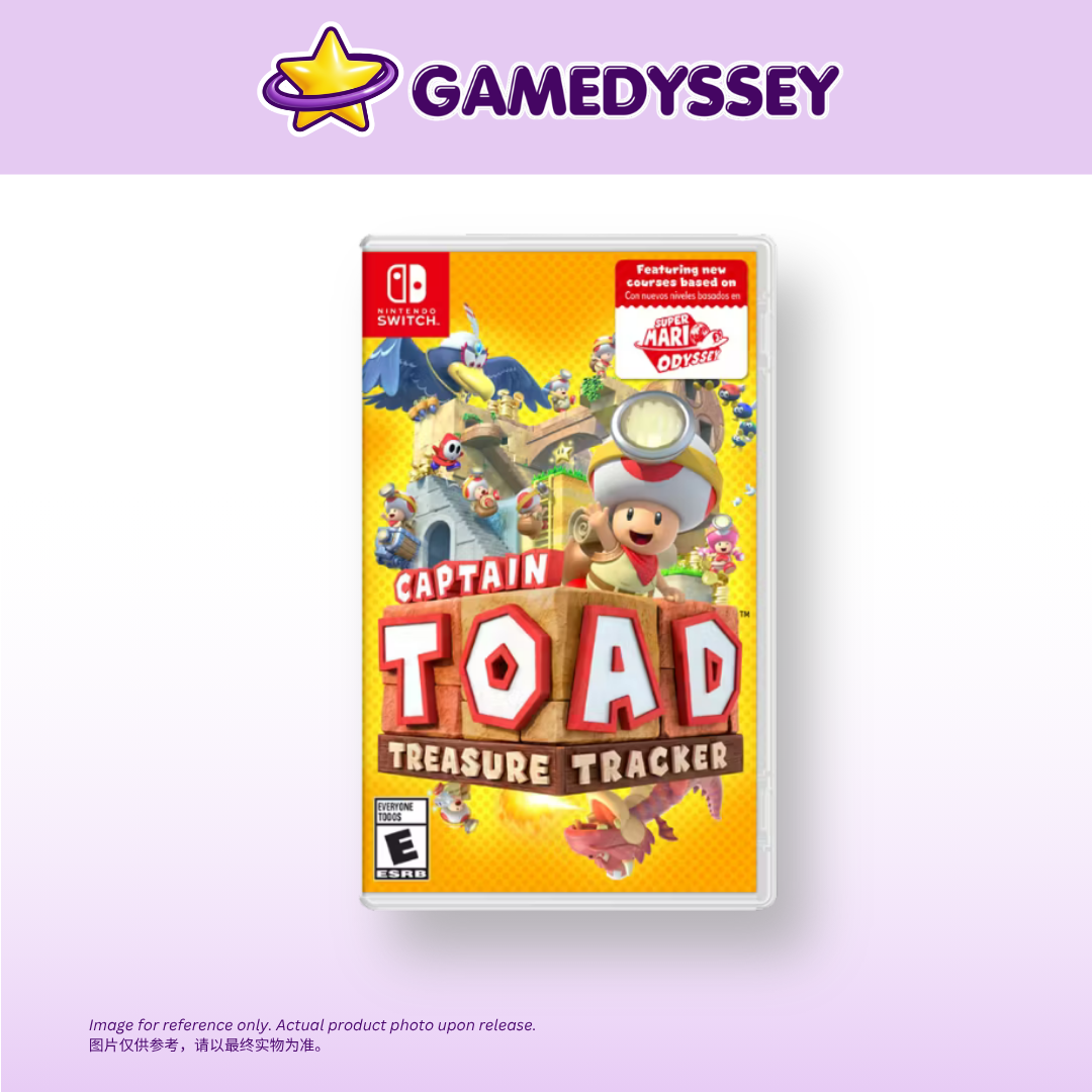 Nintendo Switch Captain Toad: Treasure Tracker 前進吧!奇諾比奧隊長
