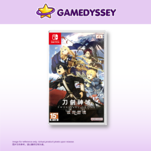 Nintendo Switch Sword Art Online Alicization Lycoris 刀劍神域 彼岸遊境