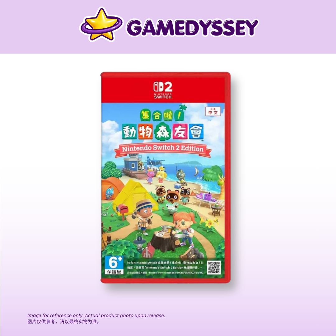 Nintendo Switch 2 Animal Crossing: New Horizons 集合啦!动物森友会