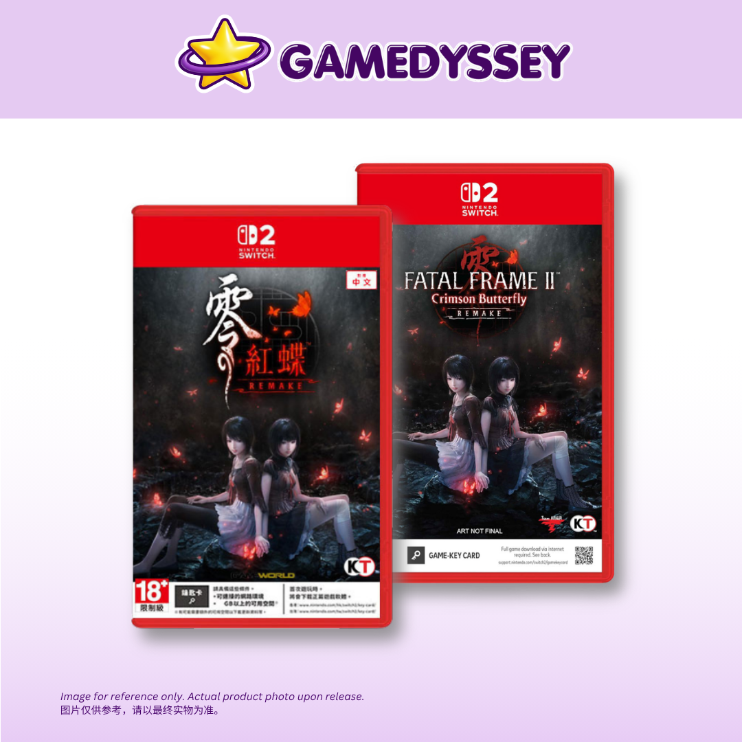 Nintendo Switch 2 Fatal Frame II: Crimson Butterfly Remake 零 ~红蝶~ REMAKE