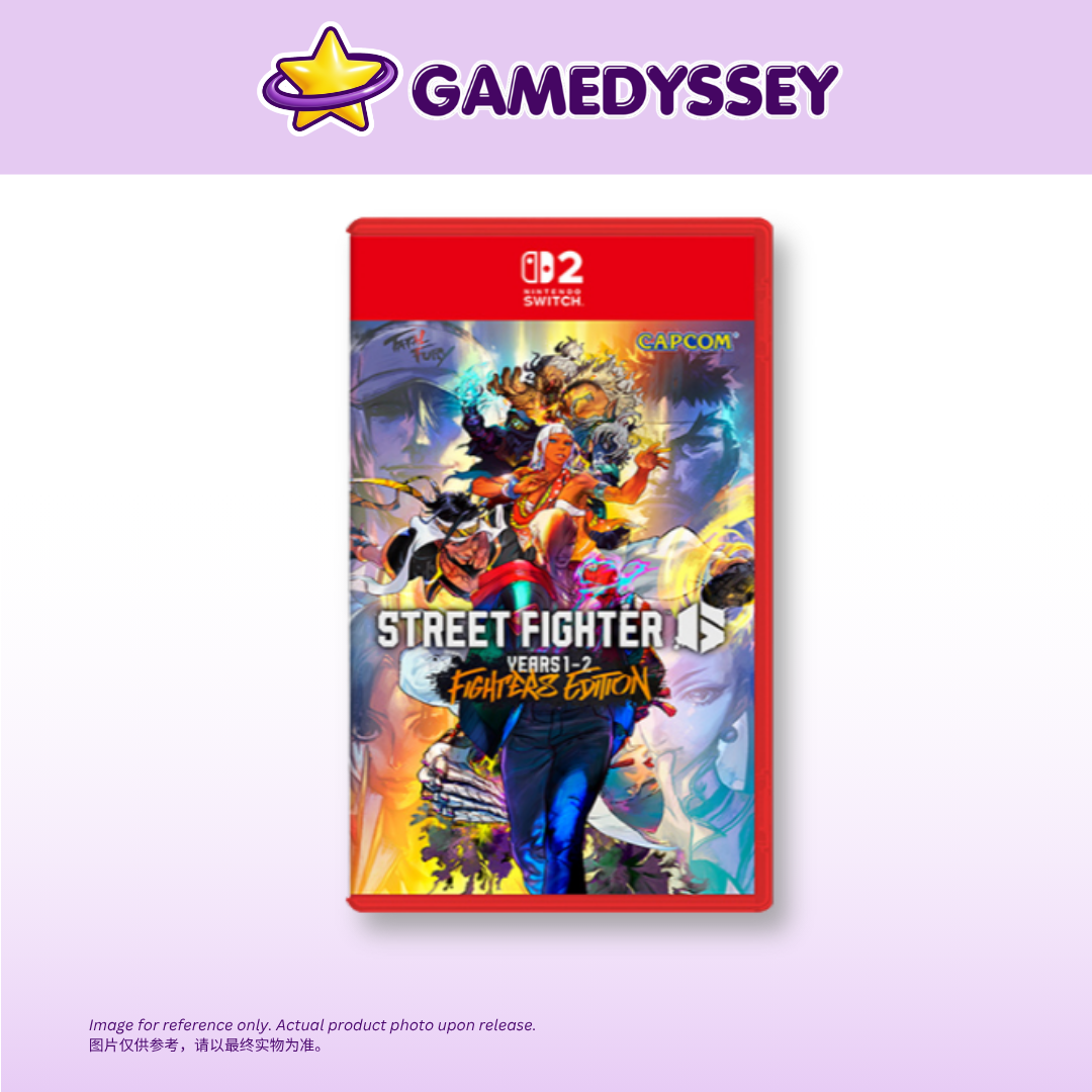 Nintendo Switch 2 Street Fighter 6-Years 1-2 Fighters Edition ๅฟซๆๆ้ขจ6 Years 1-2 Fighters Edition
