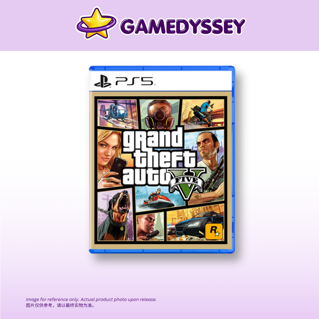 PS5 GTA V Chi/Eng Version 俠盜獵車手5