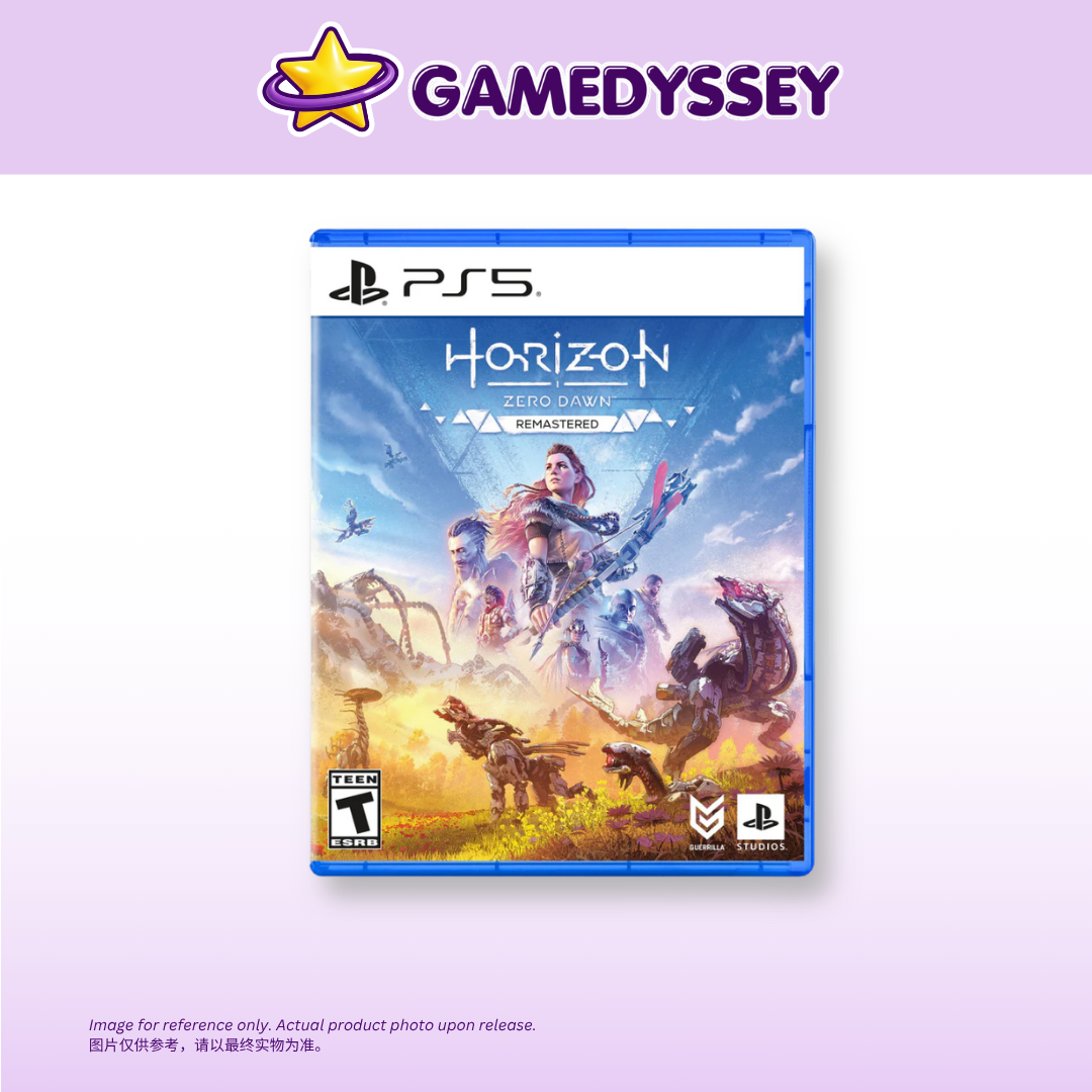 PS5 Horizon Zero Dawn Remastered 地平線 期待黎明 重製版